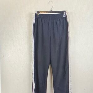 Nike Black Joggers with White Accents